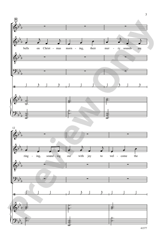 Hear the Bells – SATB Choral Octavo (Digital Download)