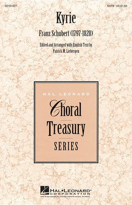 Kyrie - SATB Hal Leonard Choral Score Octavo