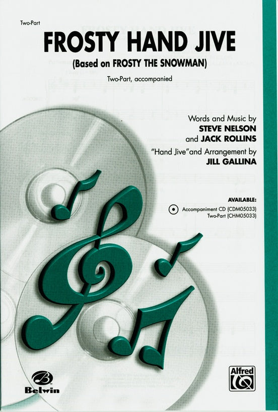 Frosty Hand Jive – 2-Part Choral Octavo (Digital Download)