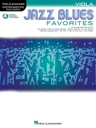 Jazz Blues Favourites - Viola/Audio Access Online Hal Leonard 154491
