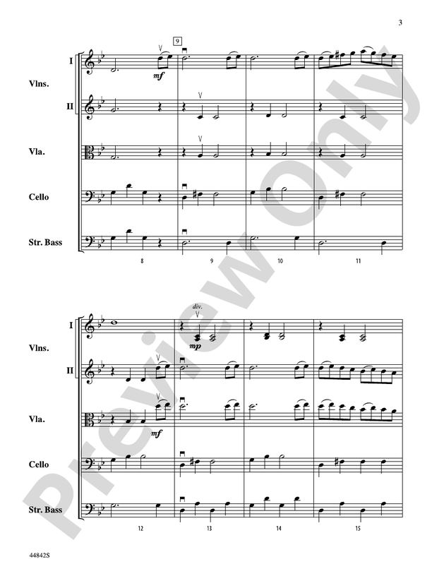 Russian Fantasy - String Orchestra Conductor Score & Parts (Digital Download)