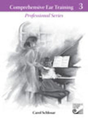 Comprehensive Ear Training: Level 3 - Professional Series (Book with 2 CDs) - Carol Schlosar - Frederick Harris Music /CD