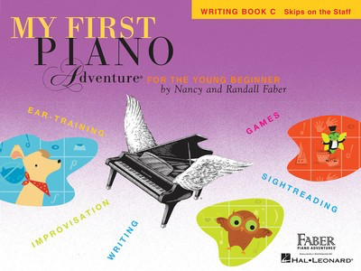 My First Piano Adventure Writing Book C - Piano by Faber/Faber Hal Leonard 420264