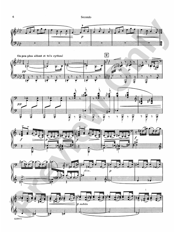 Debussy - Images (Volume I) (Transcr. Caplet) - 1 Piano, 4 Hands (Digital Download)