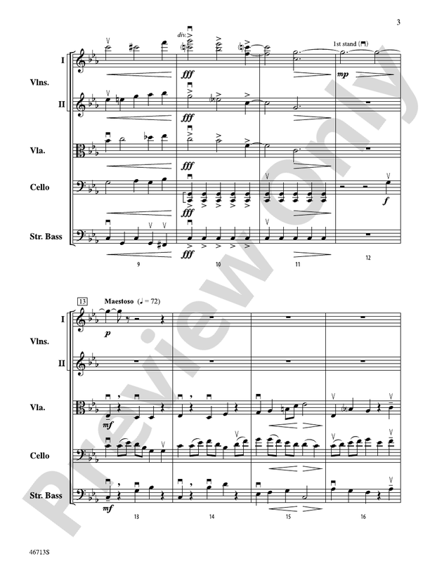 The Elements - String Orchestra Conductor Score & Parts (Digital Download)