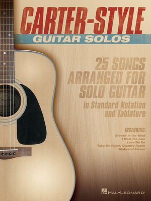 Carter-Style Guitar Solos - Guitar Hal Leonard Guitar TAB