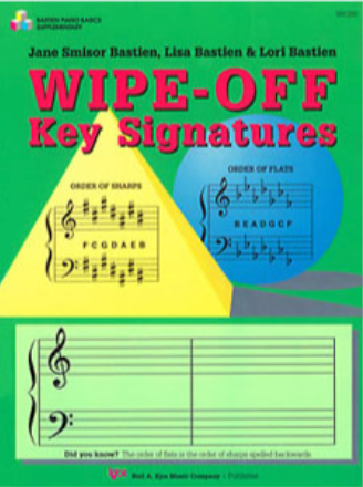WIPEOFF: KEY SIGNATURES - BASTIEN - KJOS WP289