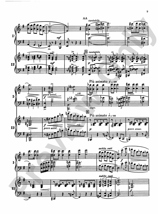 Porgy and Bess Fantasy - 2 Piano, 4 Hands (Digital Download)