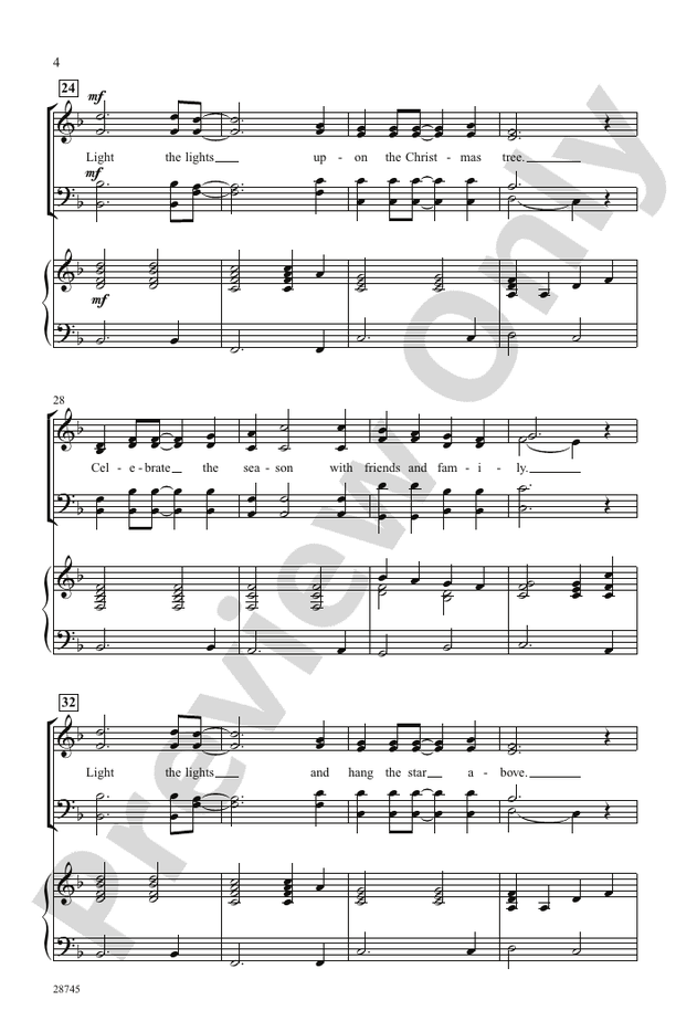 Light the Lights – SATB Choral Octavo (Digital Download)