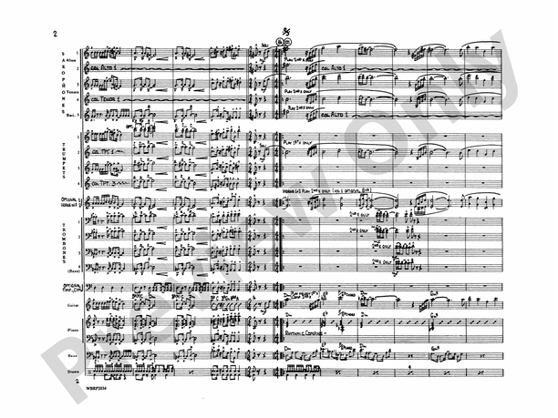 Children of Sanchez (Arr. Keith Foley) - Jazz Ensemble Conductor Score & Parts (Digital Download)