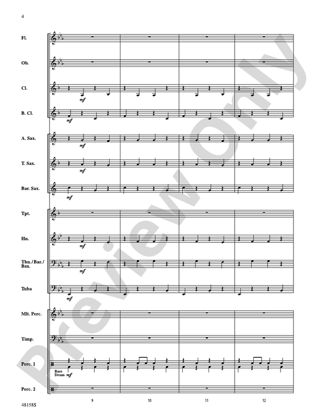 Yankee Doodle - Concert Band Conductor Score & Parts (Digital Download)