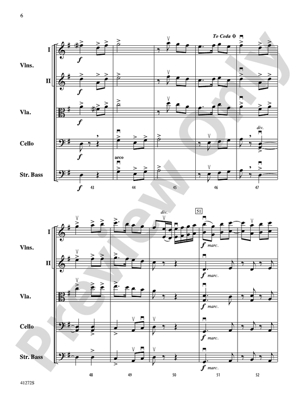 Westridge Overture – String Orchestra Conductor Score & Parts (Digital Download)