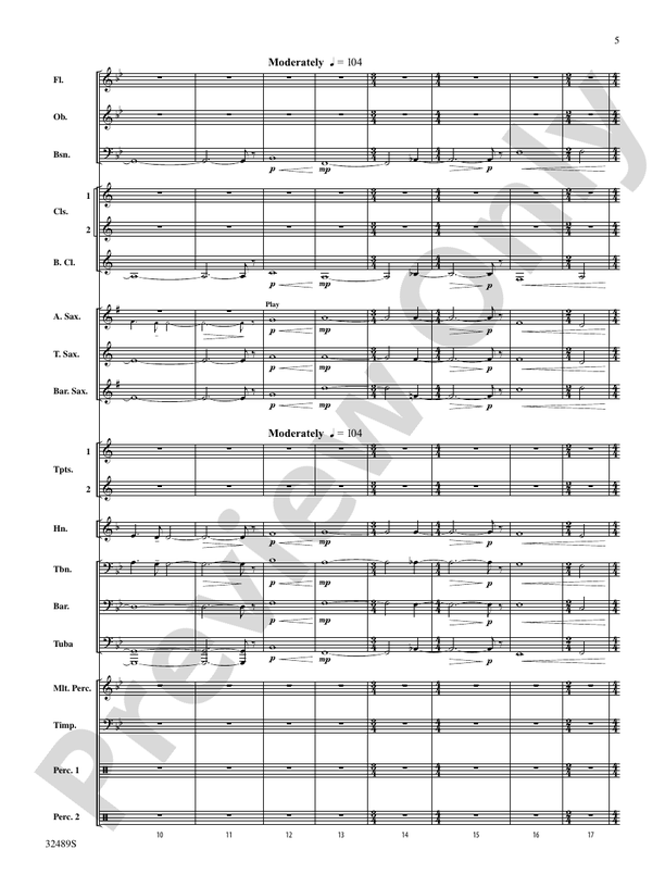 Weinmaster Park - Concert Band Conductor Score & Parts (Digital Download)