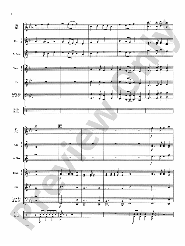 Starship Overture - Concert Band Conductor Score & Parts (Digital Download)