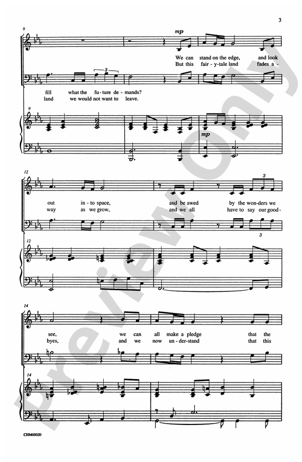 Bring on Tomorrow (from Fame) – SATB Choral Octavo (Digital Download)