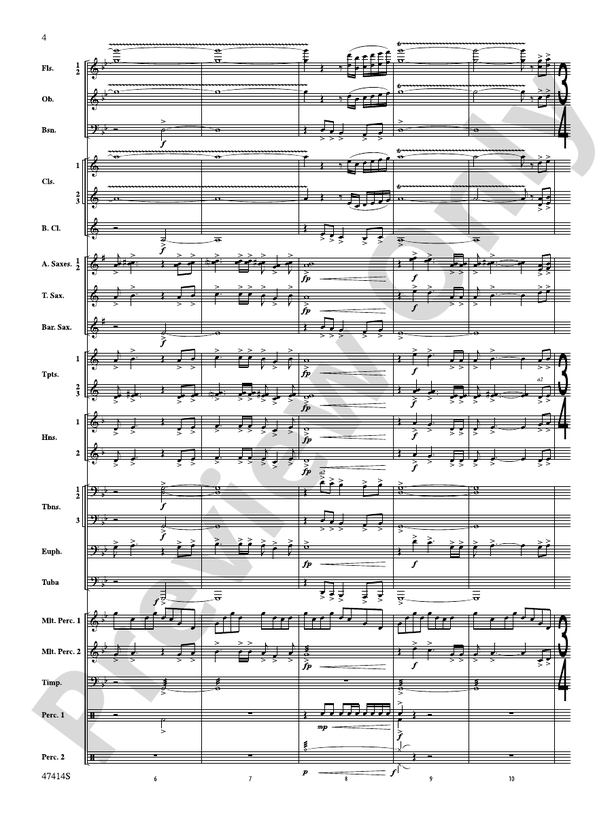 Pinnacle - Concert Band Conductor Score & Parts (Digital Download)