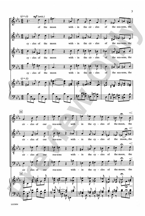 Circles – SATB Choral Octavo (Digital Download)