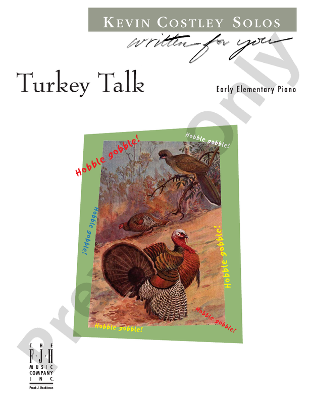 Turkey Talk - Piano (Digital Download)