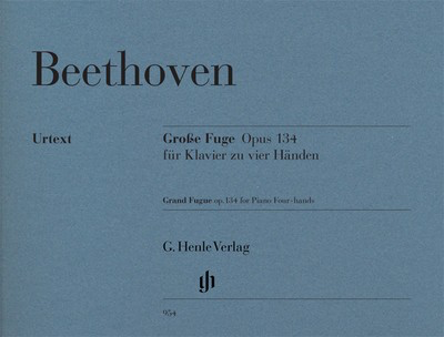 Grand Fugue Op 134 Piano 4 Hands