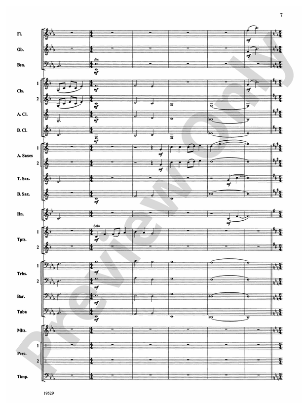 The Road Unknown - Concert Band Conductor Score & Parts (Digital Download)