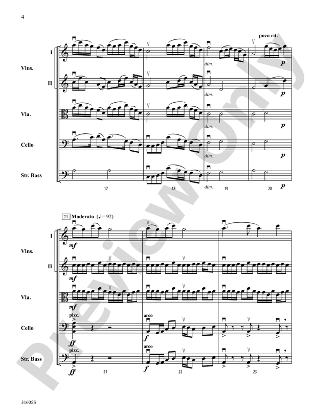 Mist Shrouded Memories – String Orchestra Conductor Score & Parts (Digital Download)