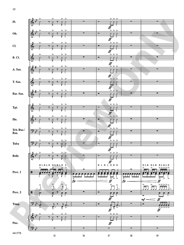 Worksite - Concert Band Conductor Score & Parts (Digital Download)