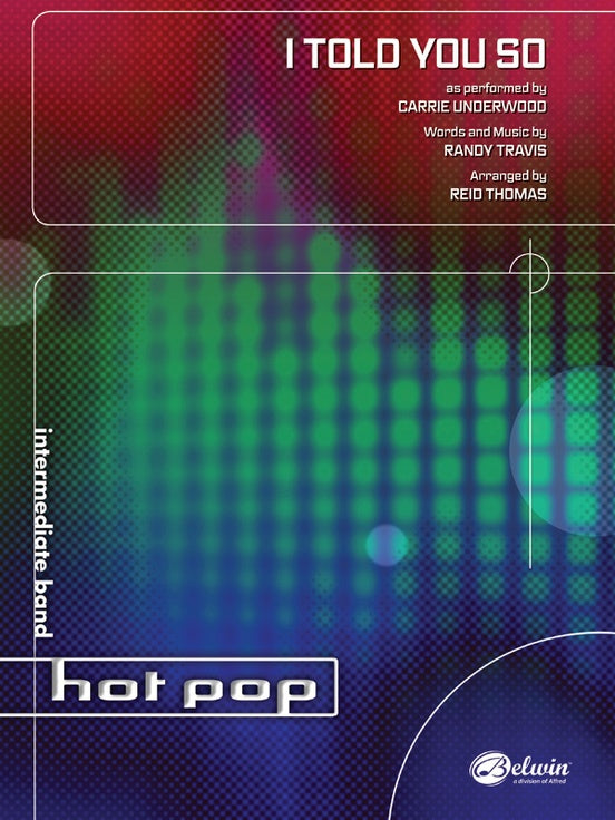 I Was Born for This - Concert Band Conductor Score & Parts (Digital Download)