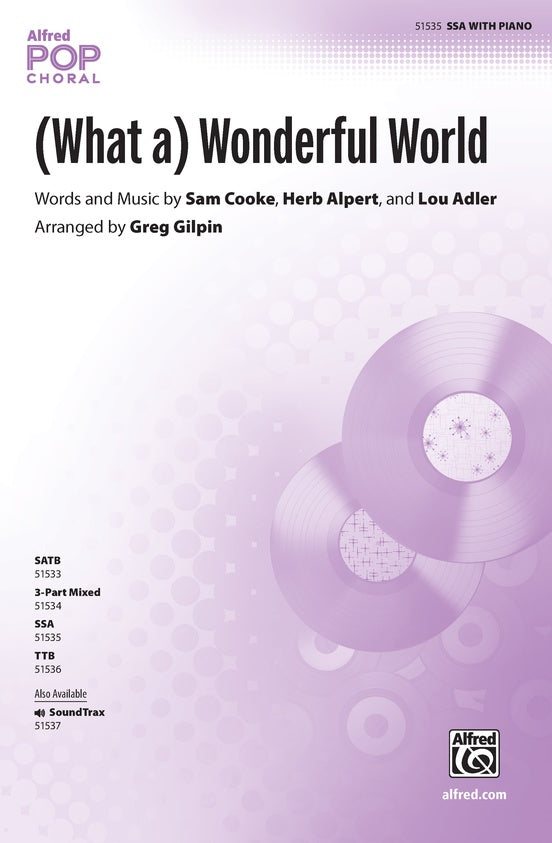 (What a) Wonderful World - SSA Choral Octavo (Digital Download)
