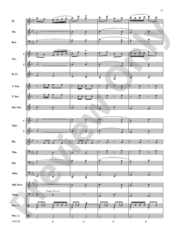 Semper Paratus - Concert Band Conductor Score & Parts (Digital Download)