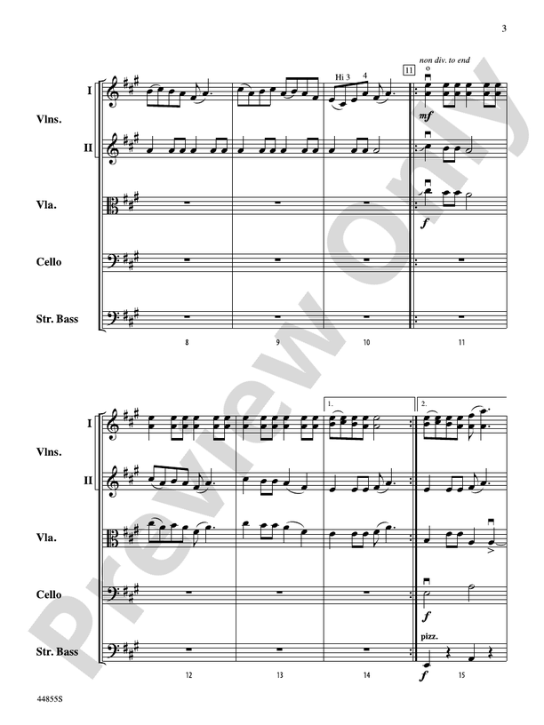Sally Goodin - String Orchestra Conductor Score & Parts (Digital Download)