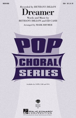 Dreamer - SSA Mark Brymer Hal Leonard Choral Score Octavo