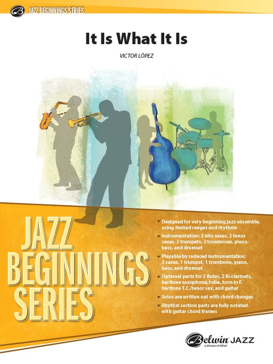 It Is What It Is - Jazz Ensemble Conductor Score & Parts (Digital Download)