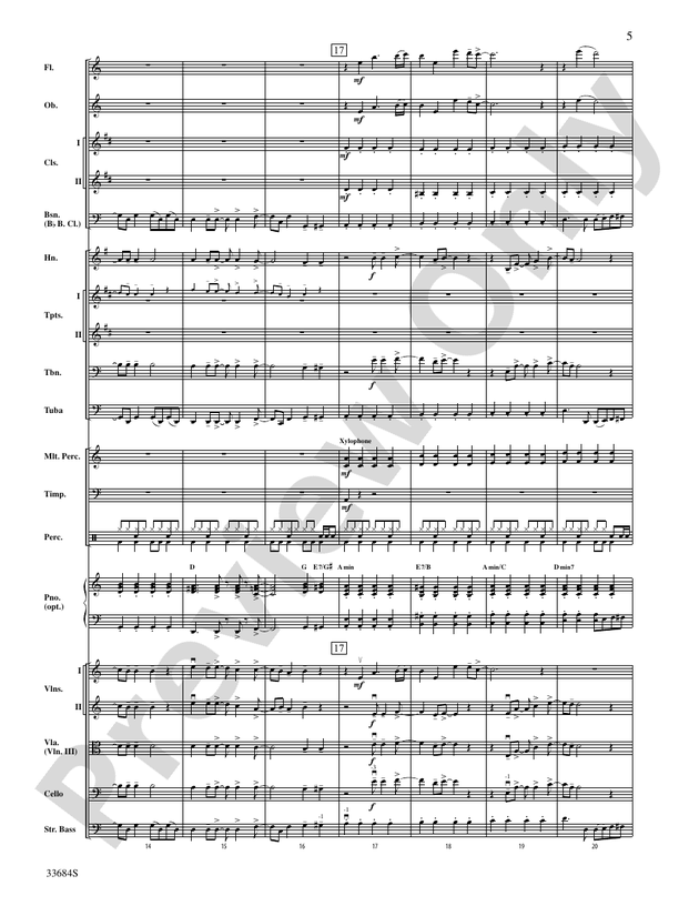 Fame (from the motion pictureFame) - Full Orchestra Conductor Score & Parts (Digital Download)
