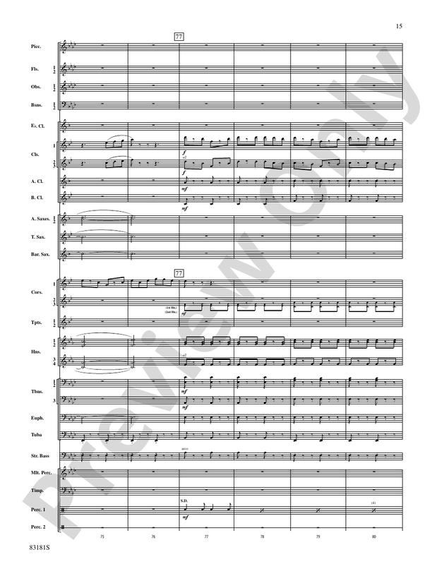 The Irish Washerwoman (from the Irish Suite) - Concert Band Conductor Score & Parts (Digital Download)
