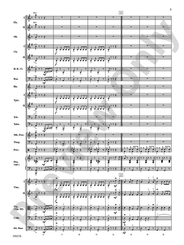 Italian Folk Festival – Ful Orchestra Conductor Score & Parts (Digital Download)