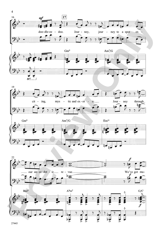 Magic to Do (from Pippin) – SATB Choral Octavo (Digital Download)