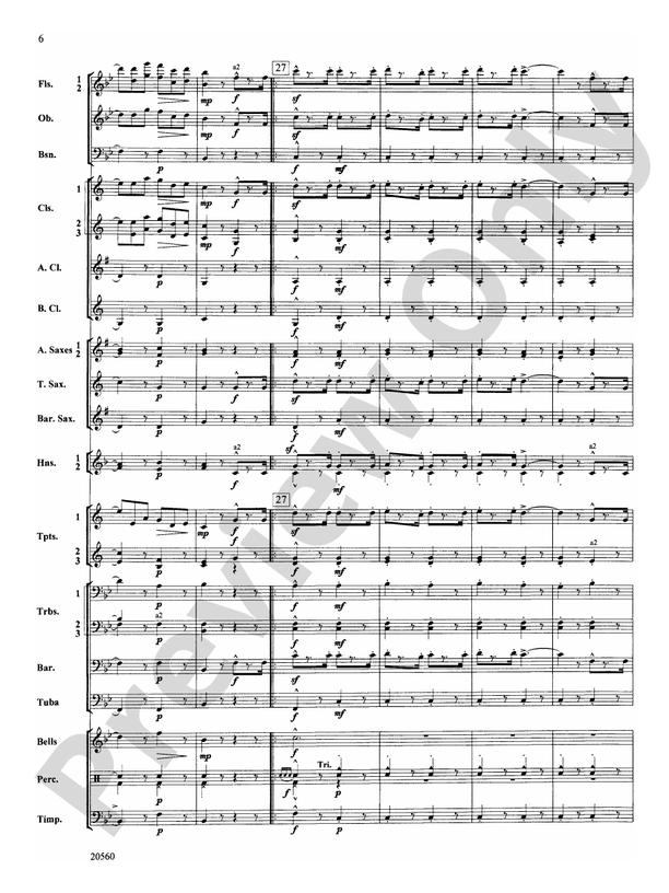 Marche Lorraine - Concert Band Conductor Score & Parts (Digital Download)