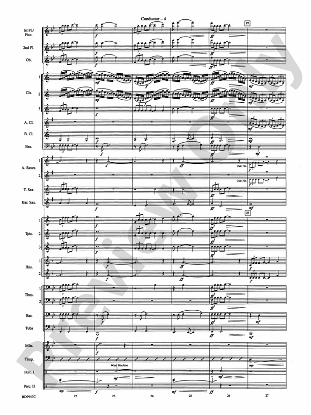 Chesapeake - Concert Band Conductor Score & Parts (Digital Download)