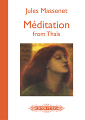 Massenet - Meditation (from 'Thais') - Edition Peters (EP7821) - Piano Solo (Digital Download)