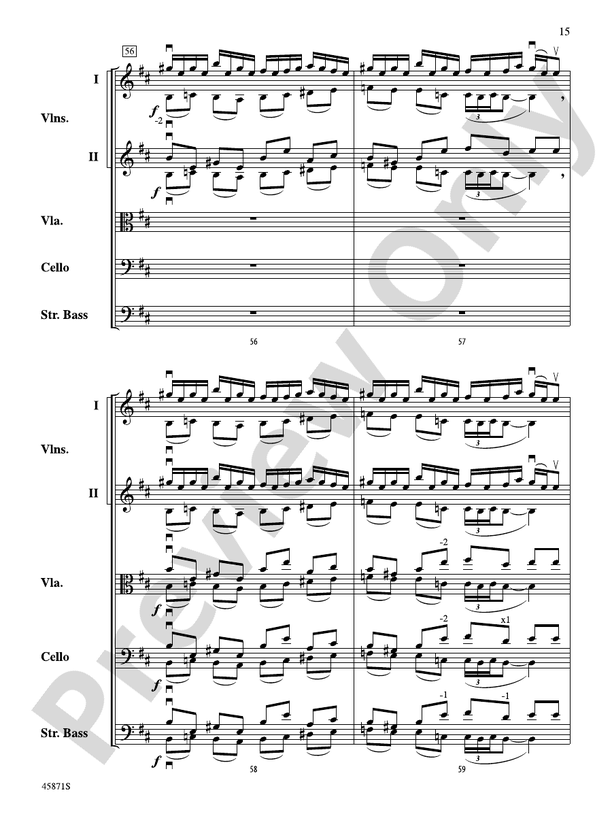 Hemispheres - String Orchestra Conductor Score & Parts (Digital Download)