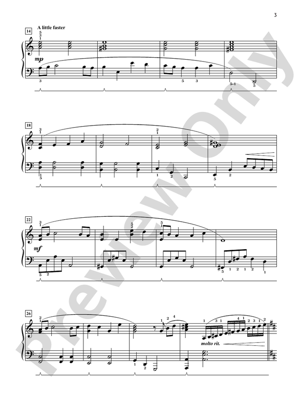 Melody Bober's Favorite Solos, Book 3 - Piano (Digital Download)