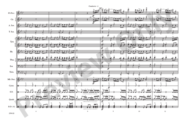 Rocket's Red Glare – Marching Band Conductor Score & Parts (Digital Download)