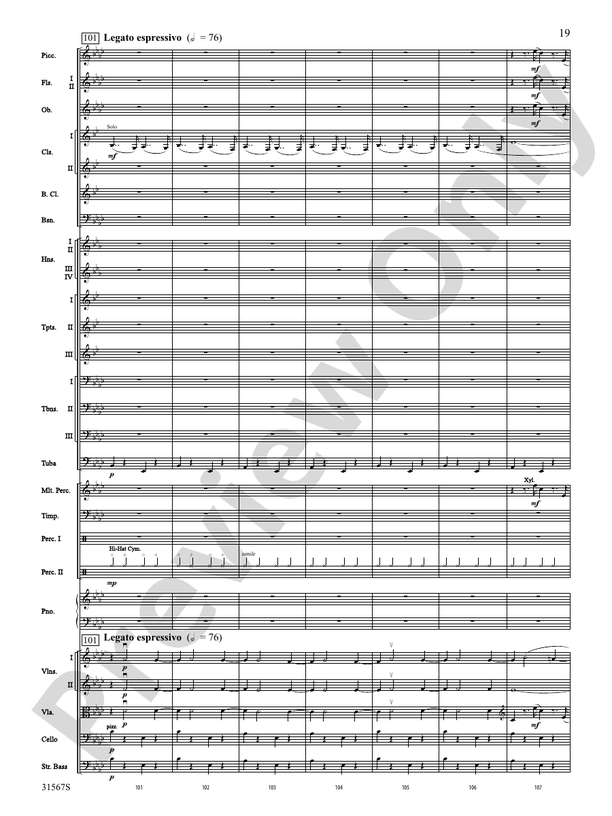 Tahiti Trot - Full Orchestra Conductor Score & Parts (Digital Download)