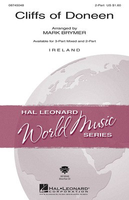 The Cliffs of Doneen - 2-Part Mark Brymer Hal Leonard Choral Score Octavo