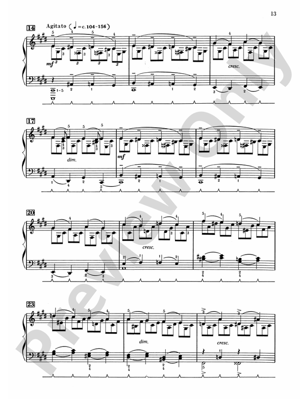 Rachmaninoff - Selected Works - Piano (Digital Download)