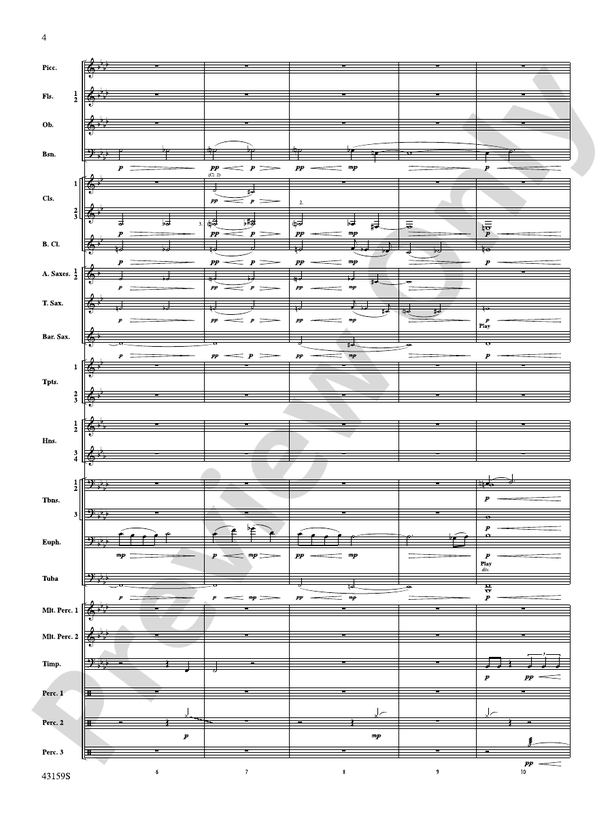 Panopticon Rising - Concert Band Conductor Score & Parts (Digital Download)