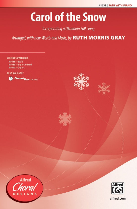 Carol of the Snow – SATB Choral Octavo (Digital Download)