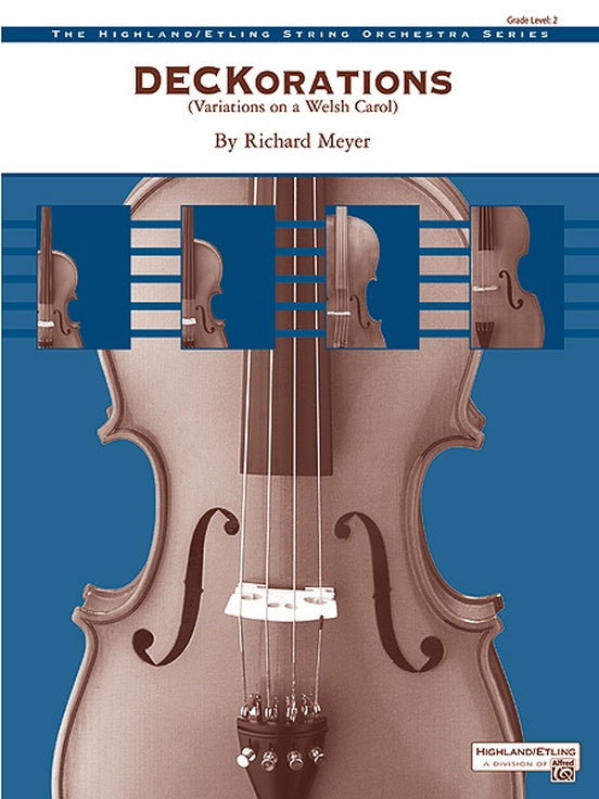DECKorations – String Orchestra Conductor Score & Parts (Digital Download)