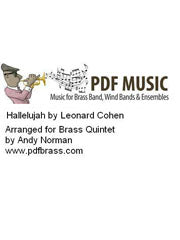 Hallelujah - Brass Quintet (Digital Download)