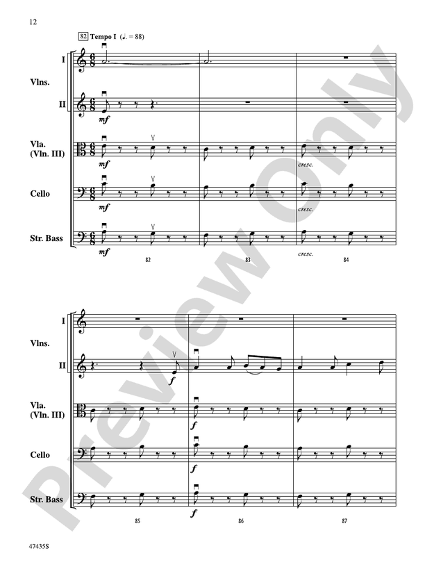 Christmas in the Mountains - String Orchestra Conductor Score & Parts (Digital Download)